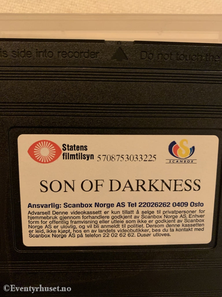 Son Of Darkness. Vhs. Vhs