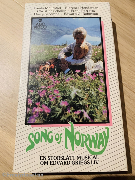 Song Of Norway. Vhs Slipcase.