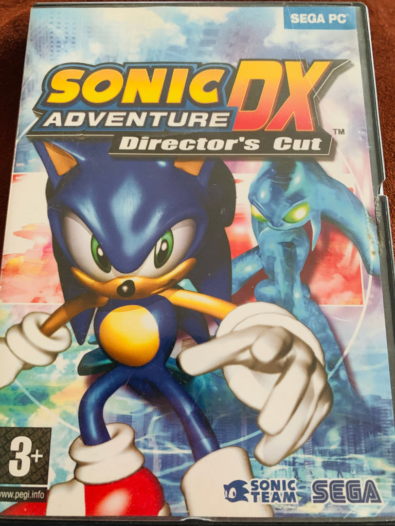 Sonic Adventure DX – Director's Cut. PC spill.