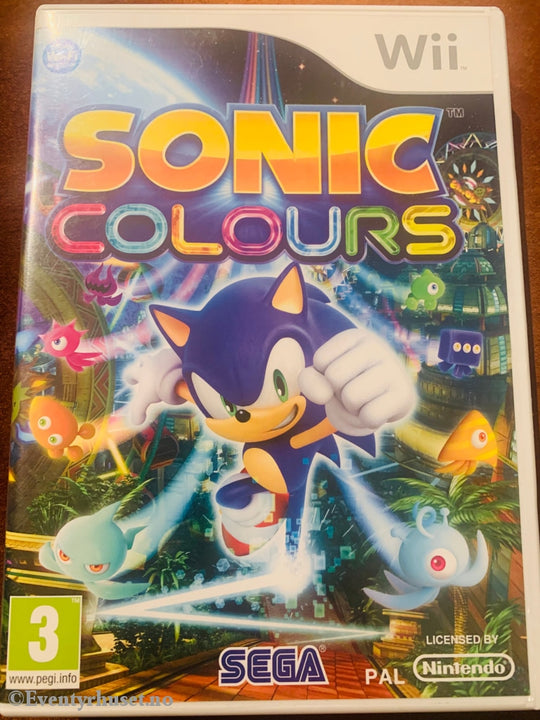 Sonic Colours. Nintendo Wii. Wii
