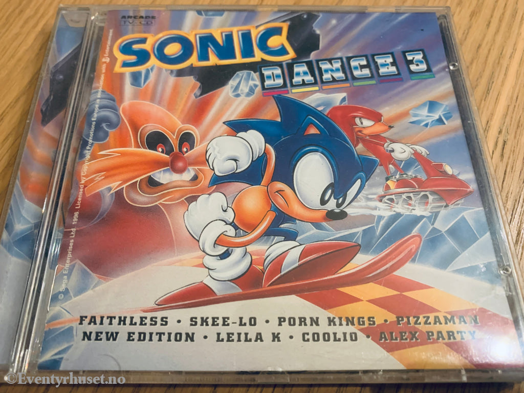 Sonic Dance 3. 1996. Cd. Cd