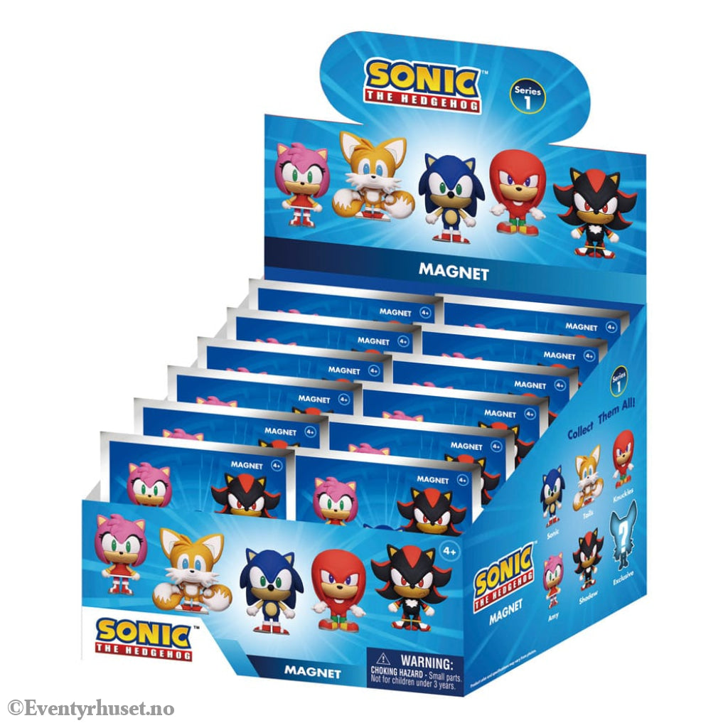 Sonic Magnets blind pack Series 1 Display (12) Home & Gifts