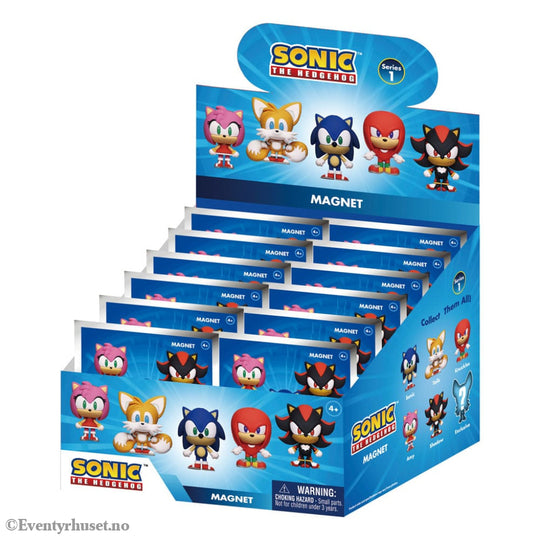 Sonic Magnets blind pack Series 1 Display (12) Home & Gifts