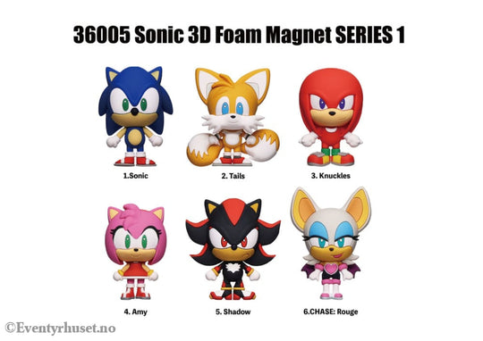 Sonic Magnets blind pack Series 1 Display (12) Home & Gifts