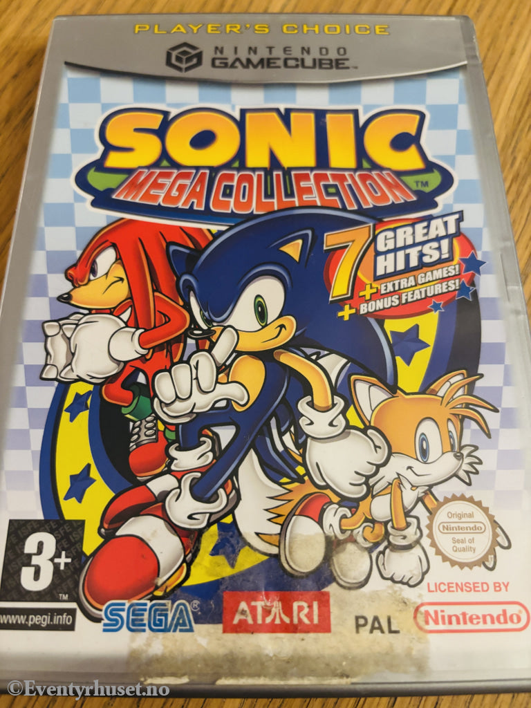 Sonic Mega Collection . Nintendo GameCube.