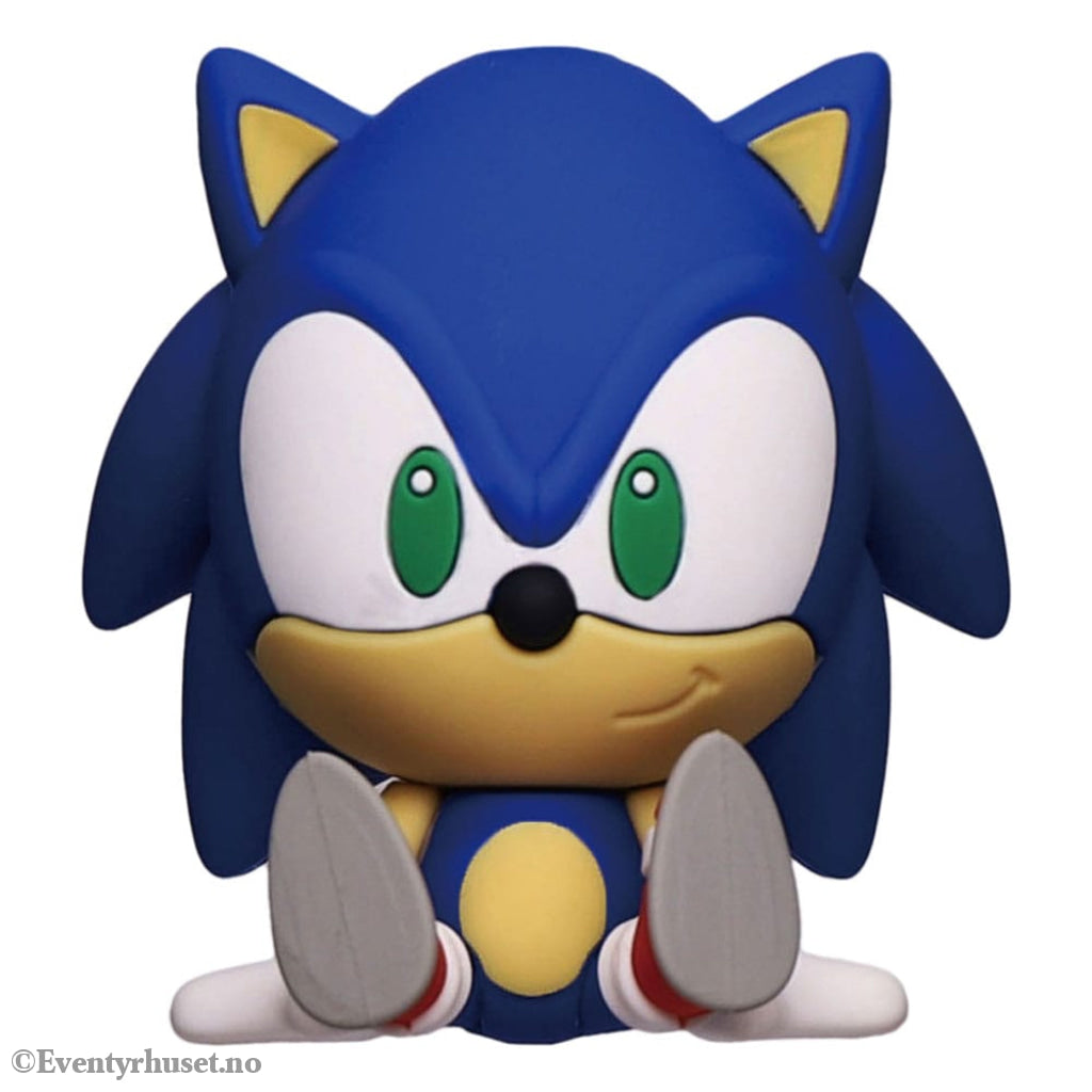 Sonic - The Hedgehog 3D Magnet Sonic Sitting Home & Gifts