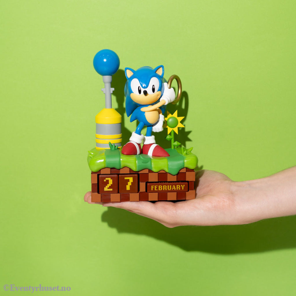 Sonic the Hedgehog 3D perpetual Calendar Sonic Home & Gifts