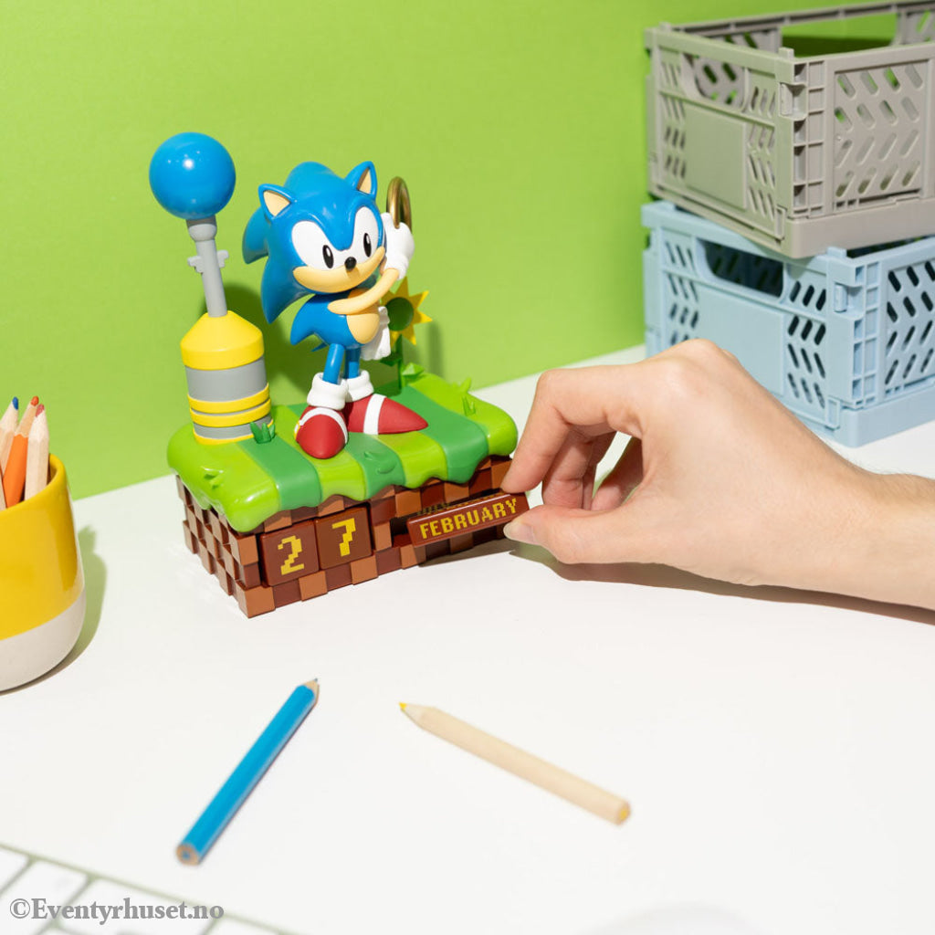 Sonic the Hedgehog 3D perpetual Calendar Sonic Home & Gifts