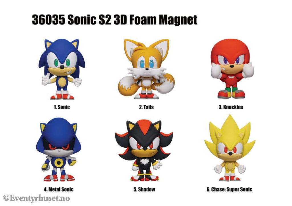 Sonic the Hedgehog blind pack Series 2 Display (12) Home & Gifts