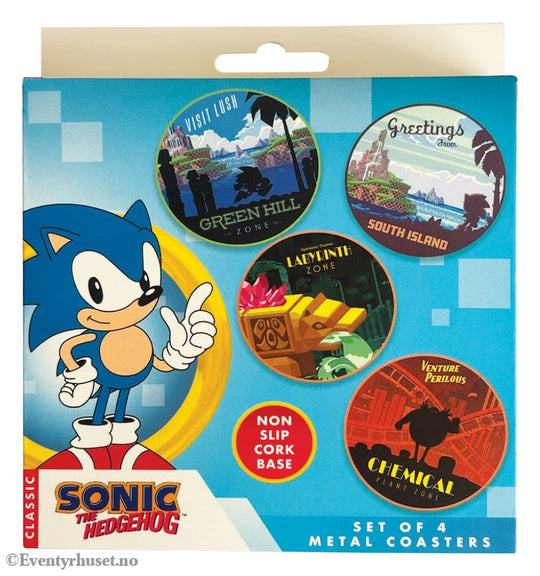 Sonic - The Hedgehog Coaster 4-Pack Home & Gifts