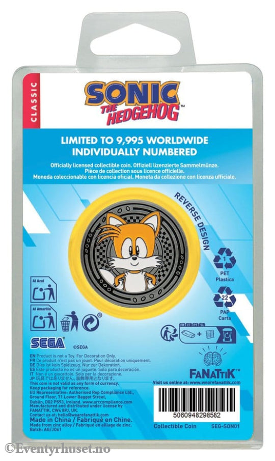Sonic - The Hedgehog Collectable Coin Sonic & Tails Collectibles