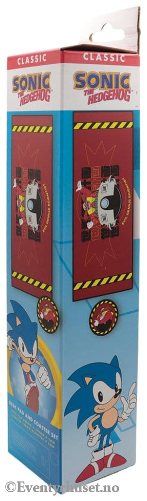 Sonic - The Hedgehog Desk Pad & Coaster Set Dr. Eggman Home & Gifts