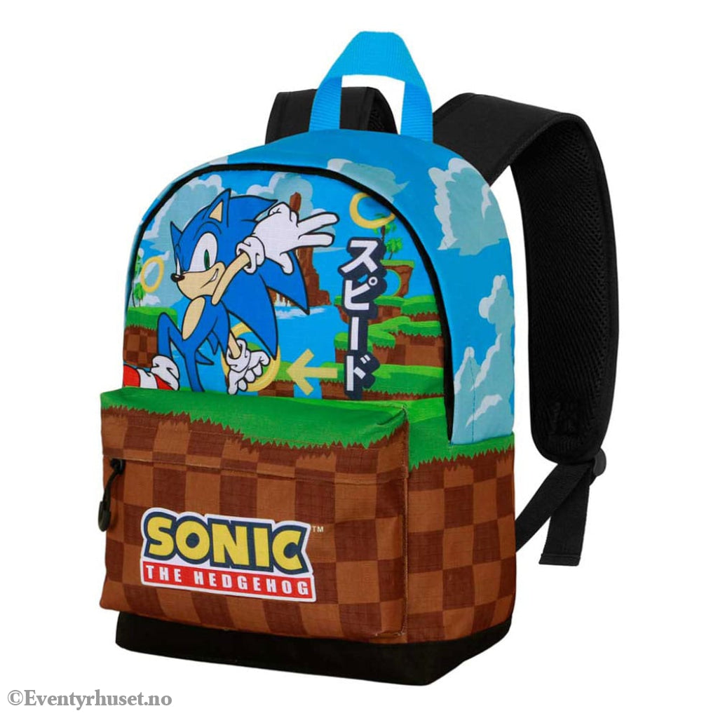 Sonic The Hedgehog Fan HS Backpack Sega Greenhill Small Fashion & Accessories