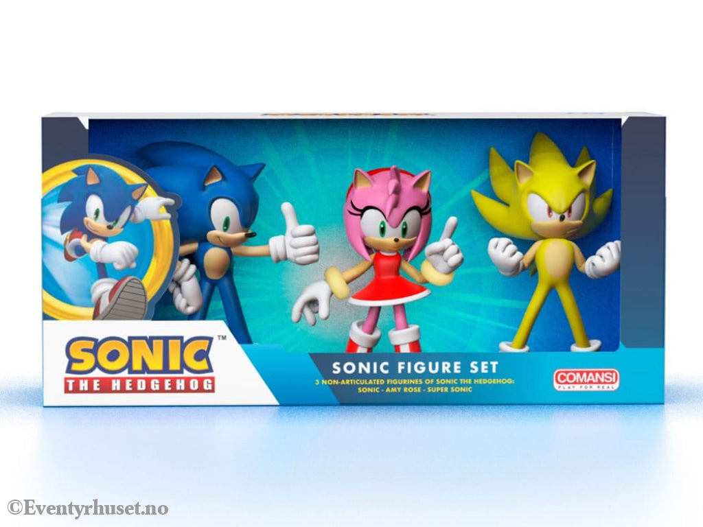 Sonic the Hedgehog Gift Box Set Mini figures Sonic (3) Collectibles