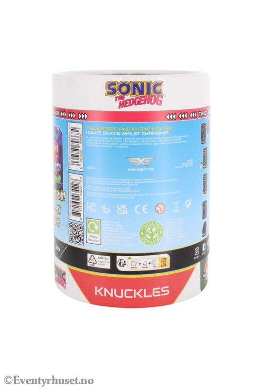 Sonic The Hedgehog Holdems Mini Holder Knuckles 10 cm Home & Gifts