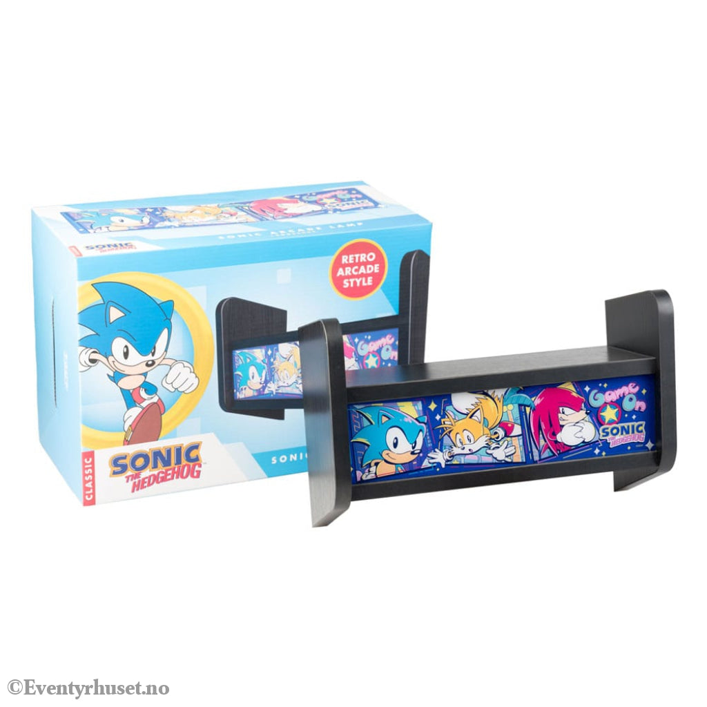 Sonic The Hedgehog Lamp with USB-C Arcade Home & Gifts