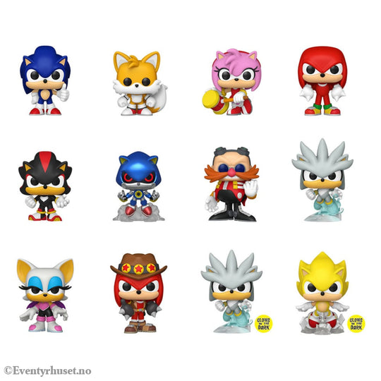 Sonic - The Hedgehog Mini Figures PDQ 5 cm Display (12) Collectibles