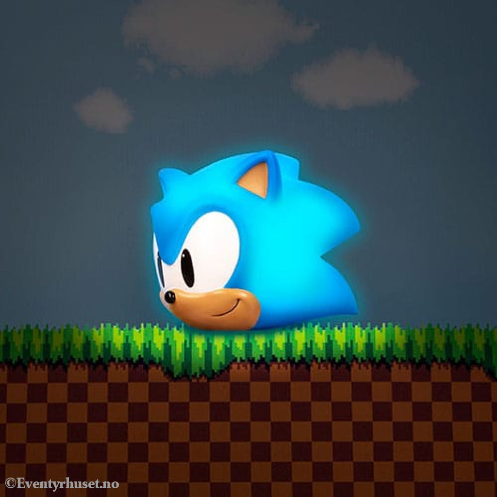 Sonic the Hedgehog Mood Light Sonic Head 12 cm Home & Gifts