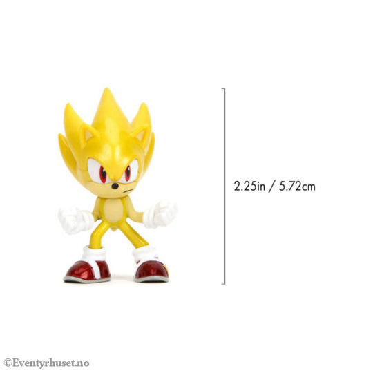 Sonic the Hedgehog Nano Metalfigs Diecast Mini Figures 3-Pack 5 cm Collectibles