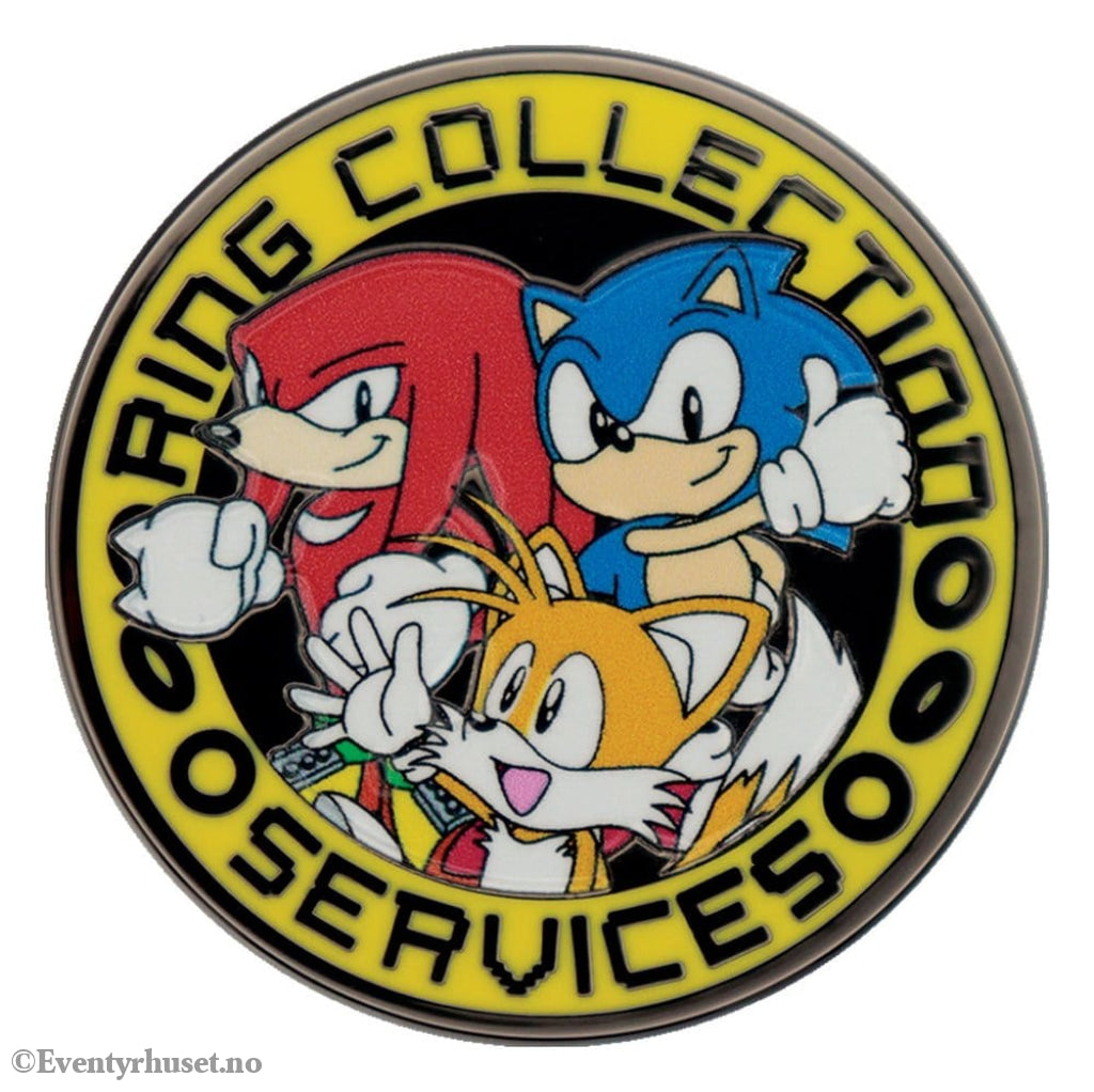Sonic - The Hedgehog Pin Badge Sonic Tails Knuckles Limited Edition Fashion & Accessories