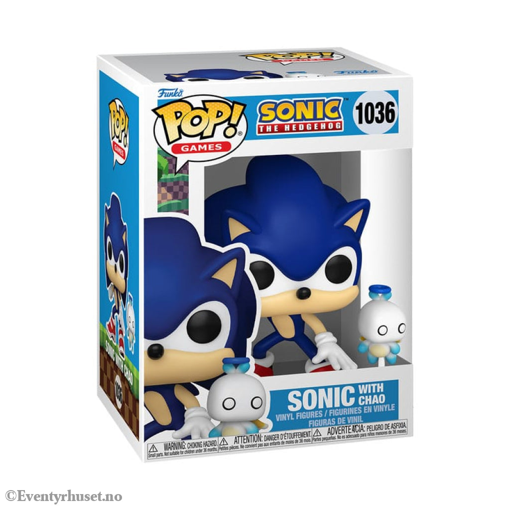 Sonic The Hedgehog POP & Buddy! Vinyl Figure Sonic w/ HChao 9 cm Collectibles