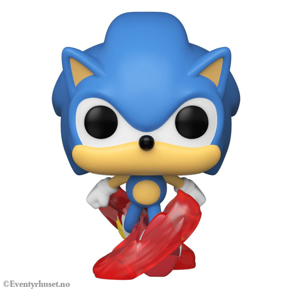 Sonic the Hedgehog POP! Games Vinyl Figure Sonic 30th - Running Sonic 9 cm Collectibles