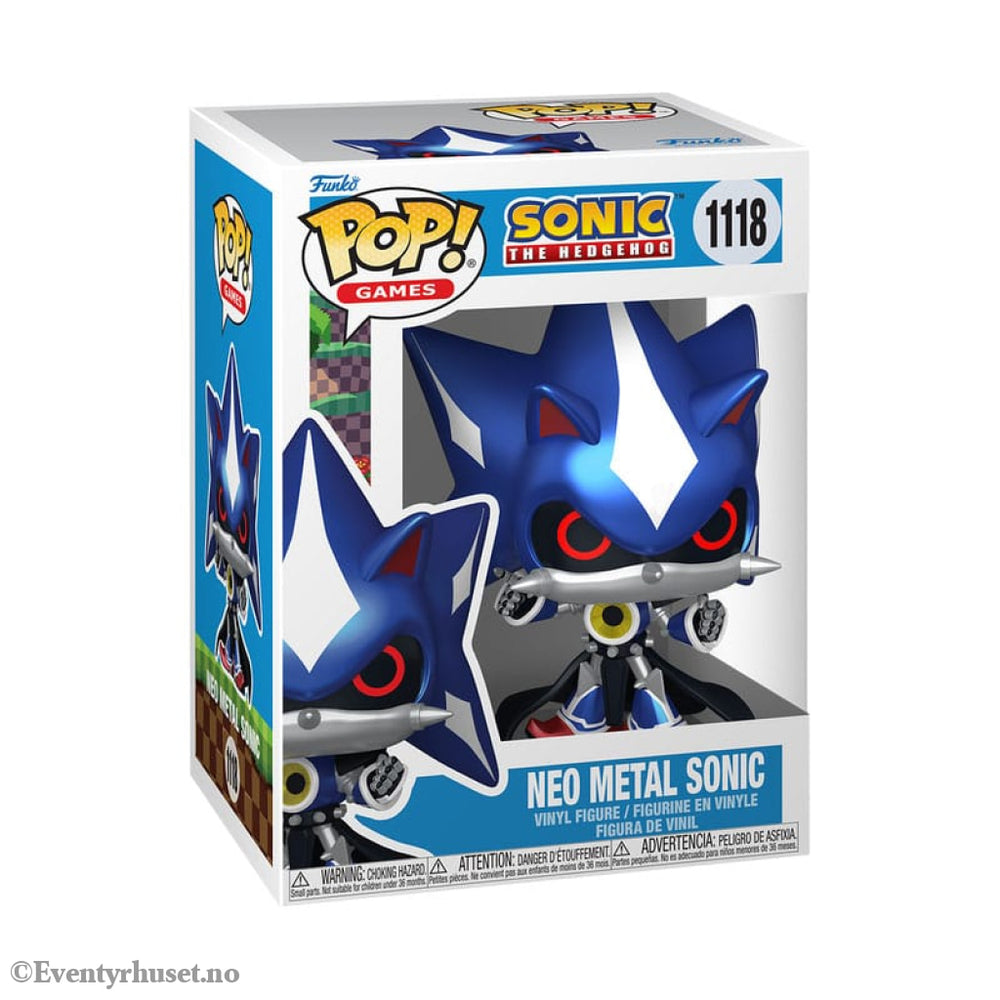 Sonic the Hedgehog POP! Games Vinyl Figure Neo Metal Sonic (MT) 9 cm Collectibles