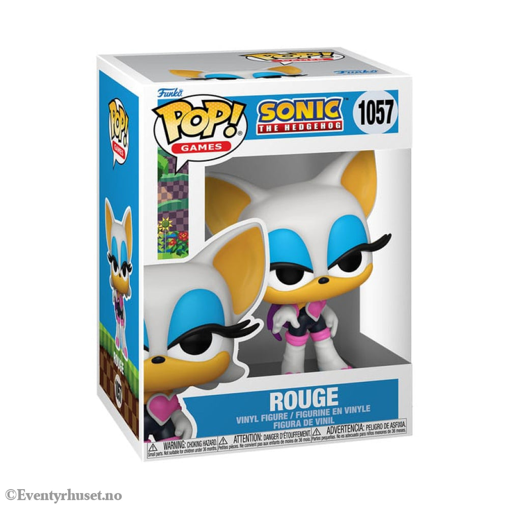 Sonic the Hedgehog POP! Games Vinyl Figure Rouge 9 cm Collectibles