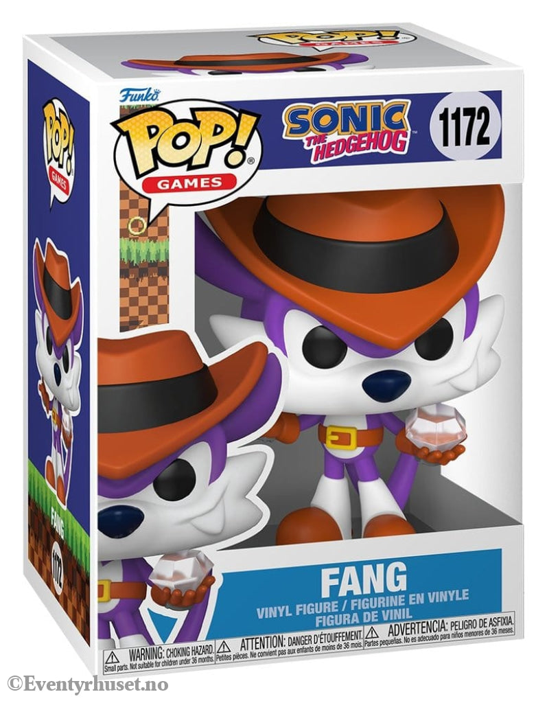 Sonic - The Hedgehog POP! Movies Vinyl Figures Fang the Hunter 9 cm Collectibles