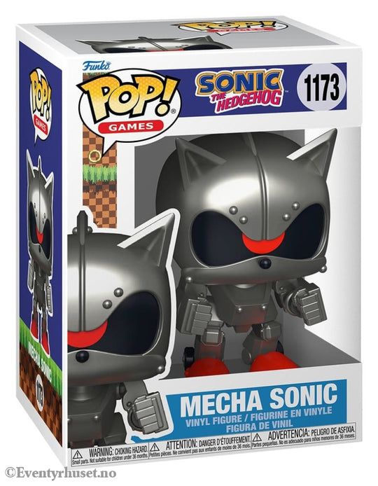 Sonic - The Hedgehog POP! Movies Vinyl Figures Mecha Sonic 9 cm Collectibles