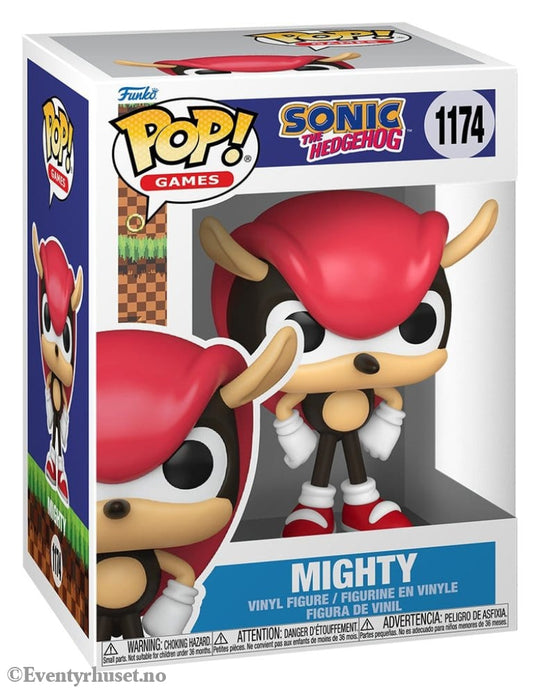 Sonic - The Hedgehog POP! Movies Vinyl Figures Mighty the Armadillo 9 cm Collectibles