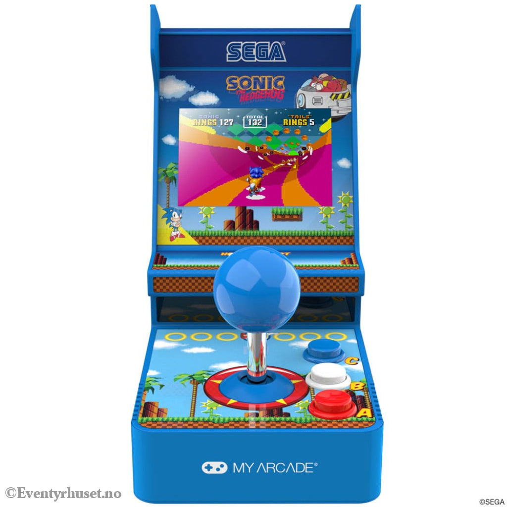 Sonic The Hedgehog Portable Retro Arcade Joystick Player Home & Gifts