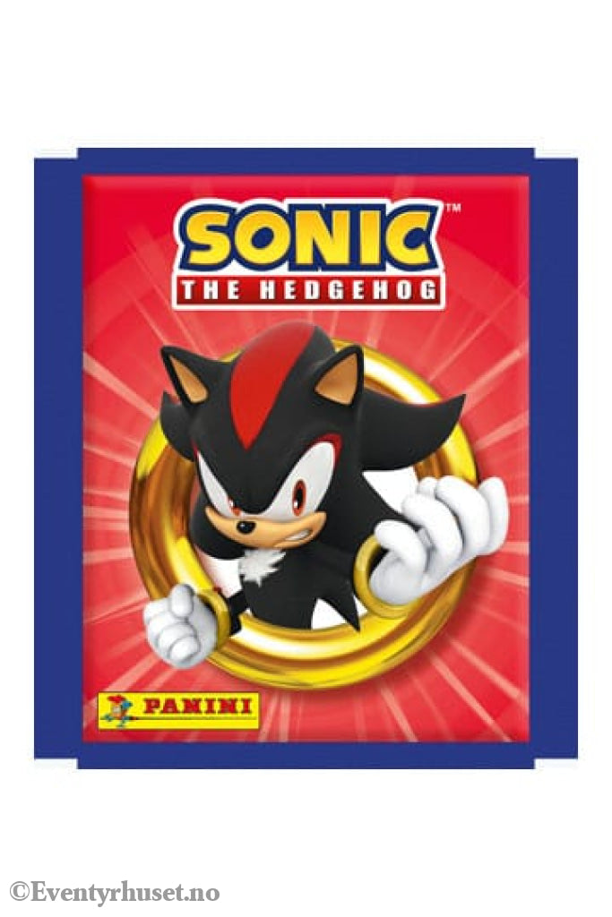 Sonic the Hedgehog Sticker Collection. 1 pack with 5 stickers. Klistremerkealbum