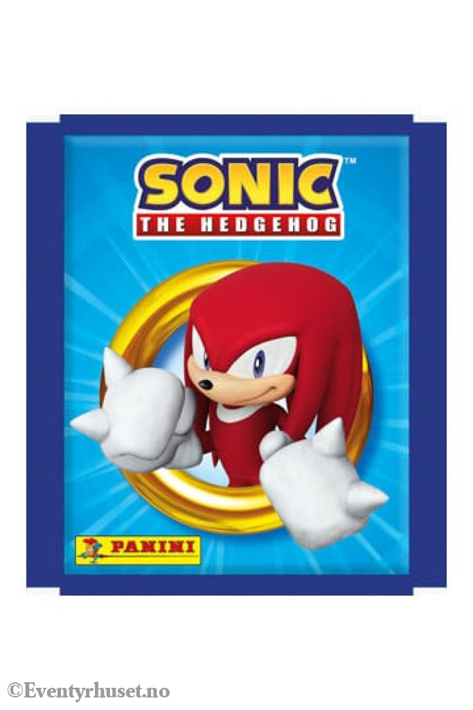 Sonic the Hedgehog Sticker Collection. 1 pack with 5 stickers. Klistremerkealbum