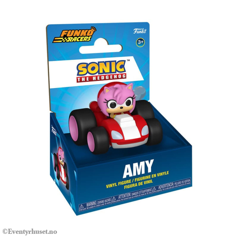 Sonic The Hedgehog Super Racers Diecast Figure Amy Rose 5 cm Collectibles