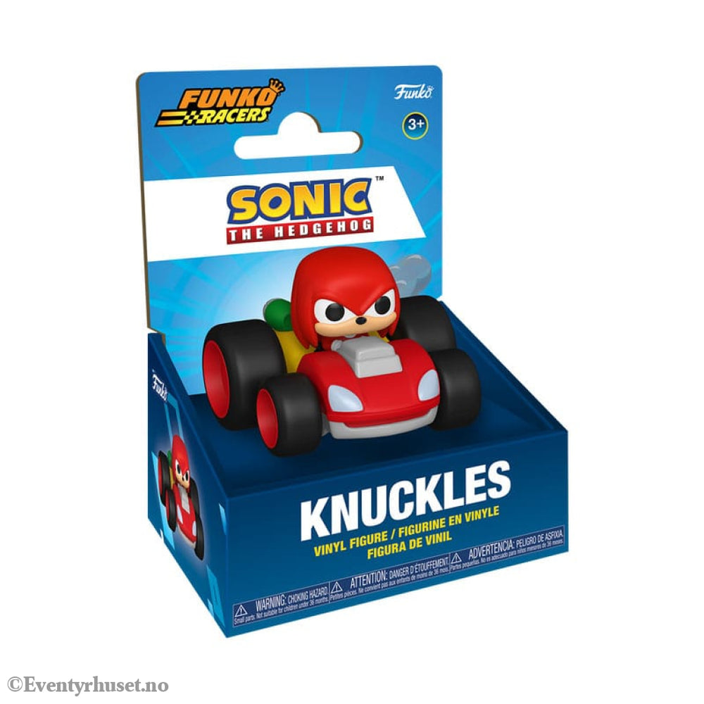 Sonic The Hedgehog Super Racers Diecast Figure Knuckles 5 cm Collectibles