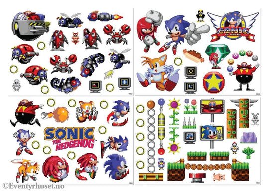 Sonic - The Hedgehog Tech Sticker Pack Home & Gifts