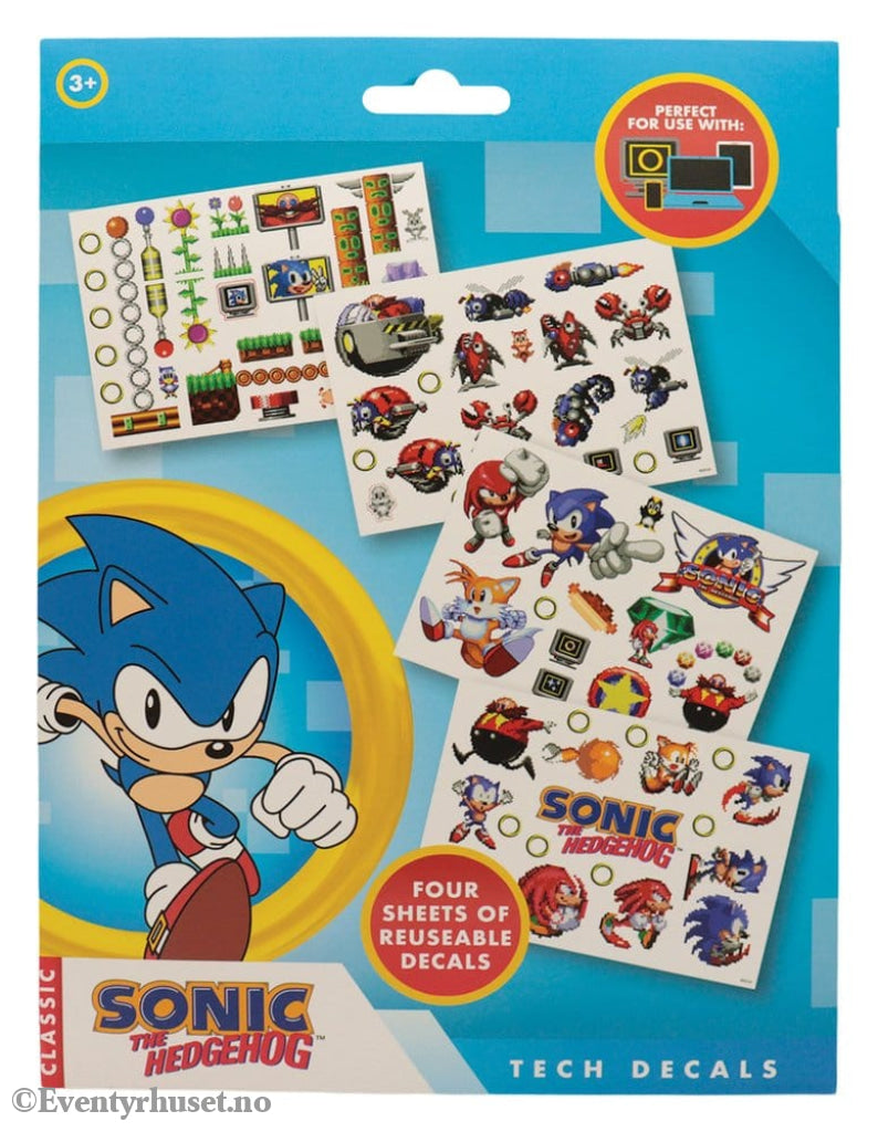 Sonic - The Hedgehog Tech Sticker Pack Home & Gifts