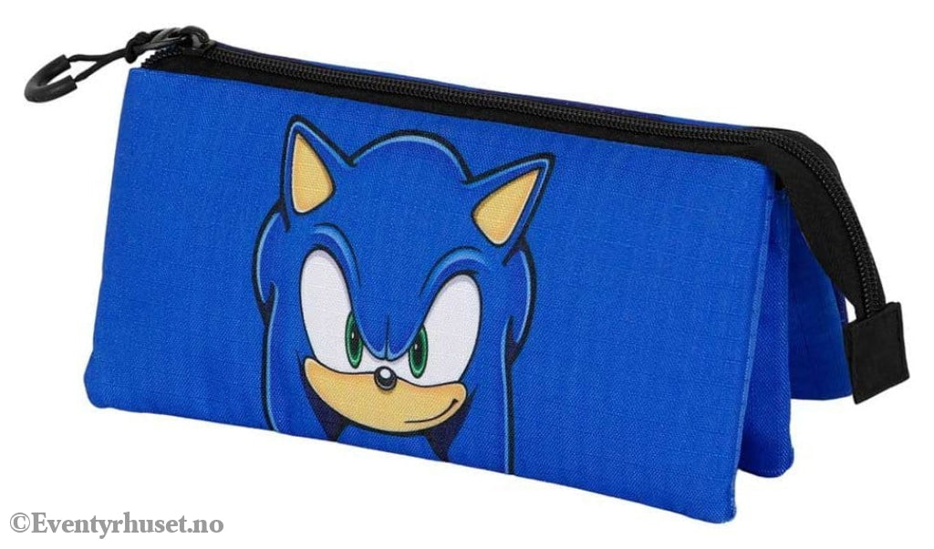 Sonic - The Hedgehog Triple Pencil case SEGA Sight Blue Home & Gifts