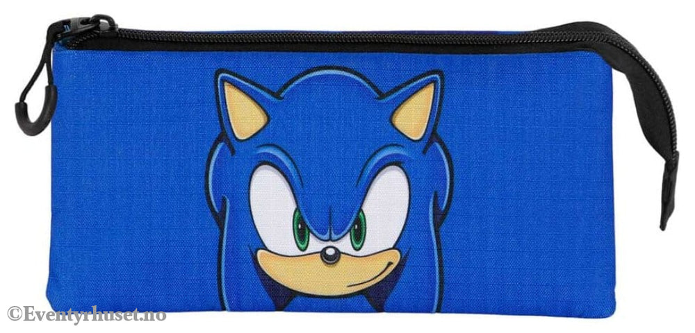 Sonic - The Hedgehog Triple Pencil case SEGA Sight Blue Home & Gifts