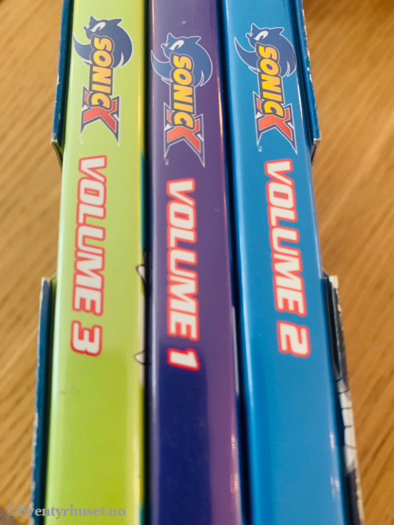 Sonic X. Megapack. 2004. Dvd Samleboks.