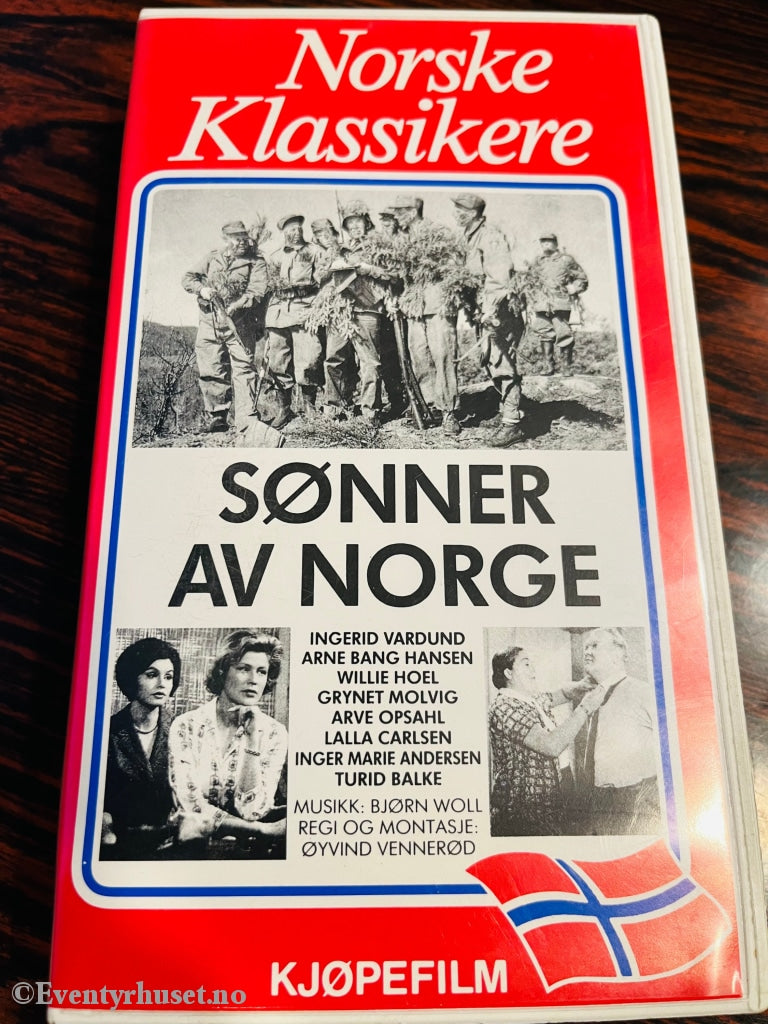 Sønner Av Norge. 1961. Vhs. Vhs