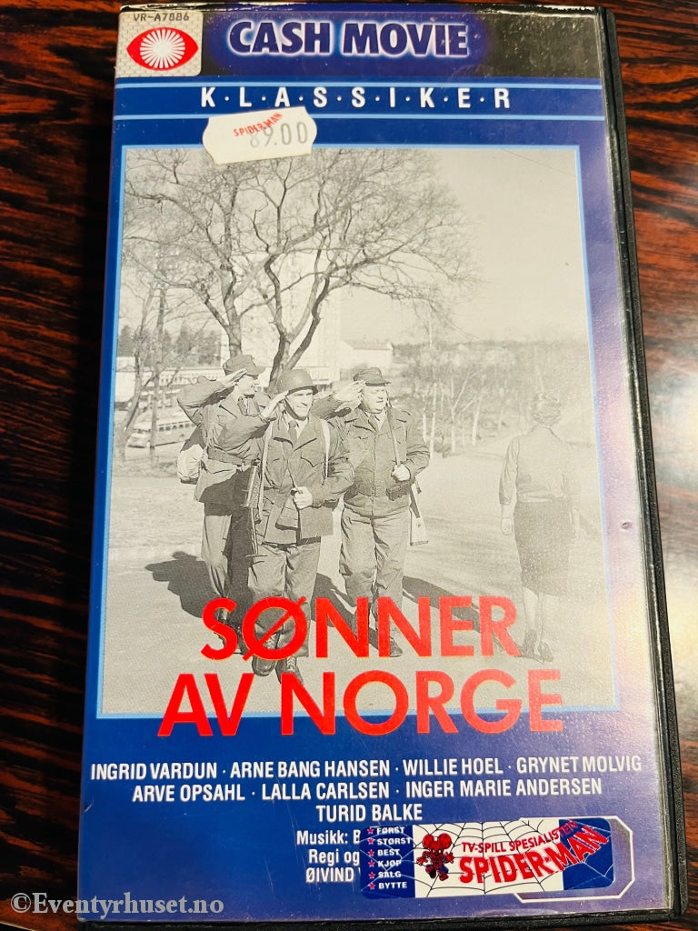 Sønner Av Norge. 1961. Vhs. Vhs