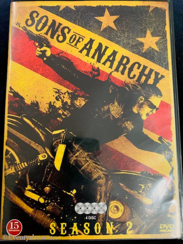 Sons Of Anarchy. Sesong 2. Dvd Samleboks.