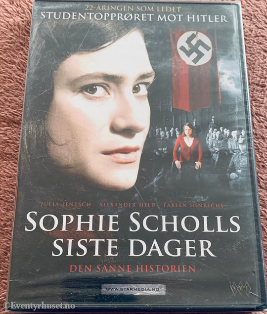 Sophie Scholls siste dager (2005). DVD. Ny i plast!