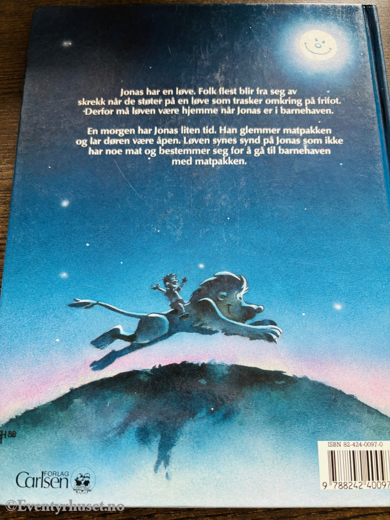 Søren Håkansson – Jonas og Løven. Bok.
