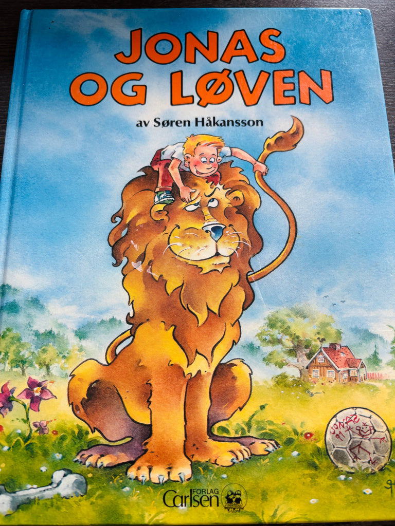 Søren Håkansson – Jonas og Løven. Bok.
