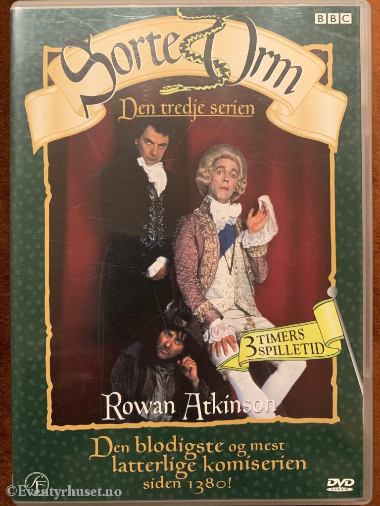 Sorte Orm. Den Tredje Serien. Dvd Samleboks.