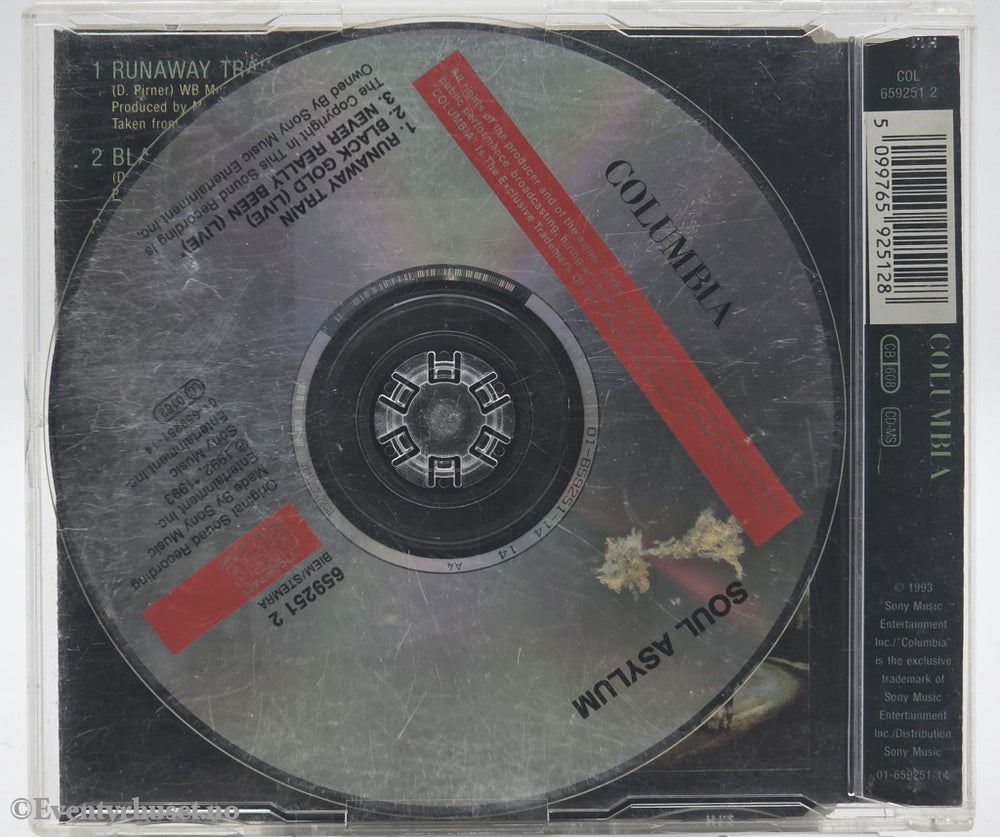 Soul Asylum. 1993. Runaway Train. CD singel