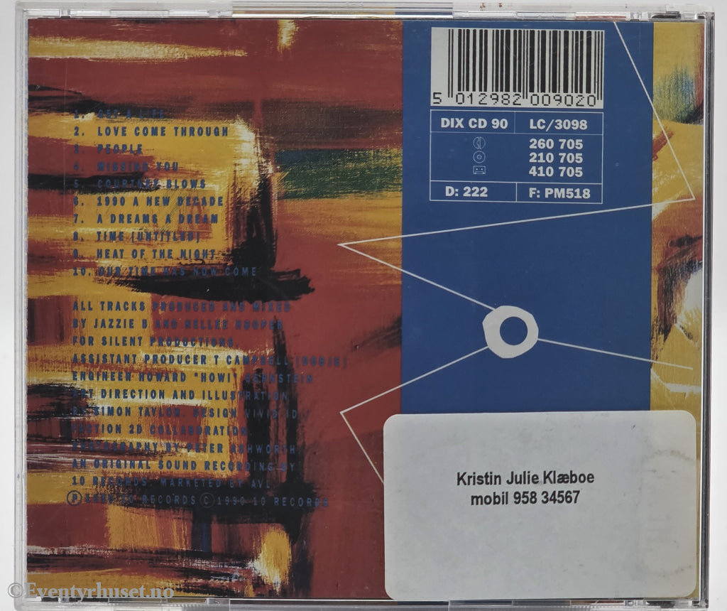 Soul II Soul. 1990. Vol. II: 1990 - A New Decade. CD.